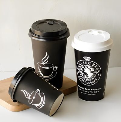 10oz 360ml 단일 벽용 종이컵 PE 코팅 종이컵 쥬스