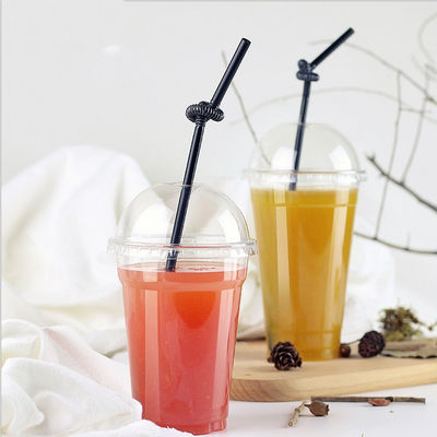 일회용 플라스틱 돔 뚜?? 컵 뚜?? 80mm 90mm PLA 플라스틱 돔 커버
