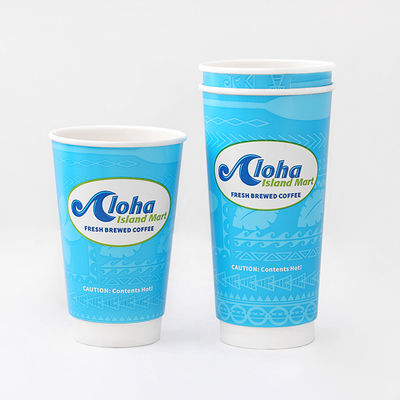 맞춤화 두 개의 벽 종이 컵 360ml 10oz 종이 컵 브랜드