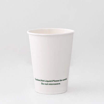 12oz 430ML 일회용 PE 코팅 단일 종이 컵 사용자 지정 로고